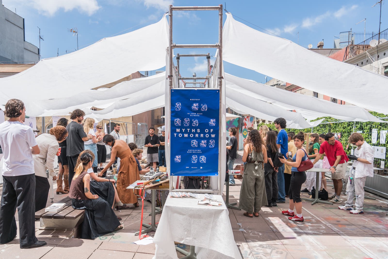 MDEFest 2026. Myths of Tomorrow, the MDEF graduation festival at Elisava School