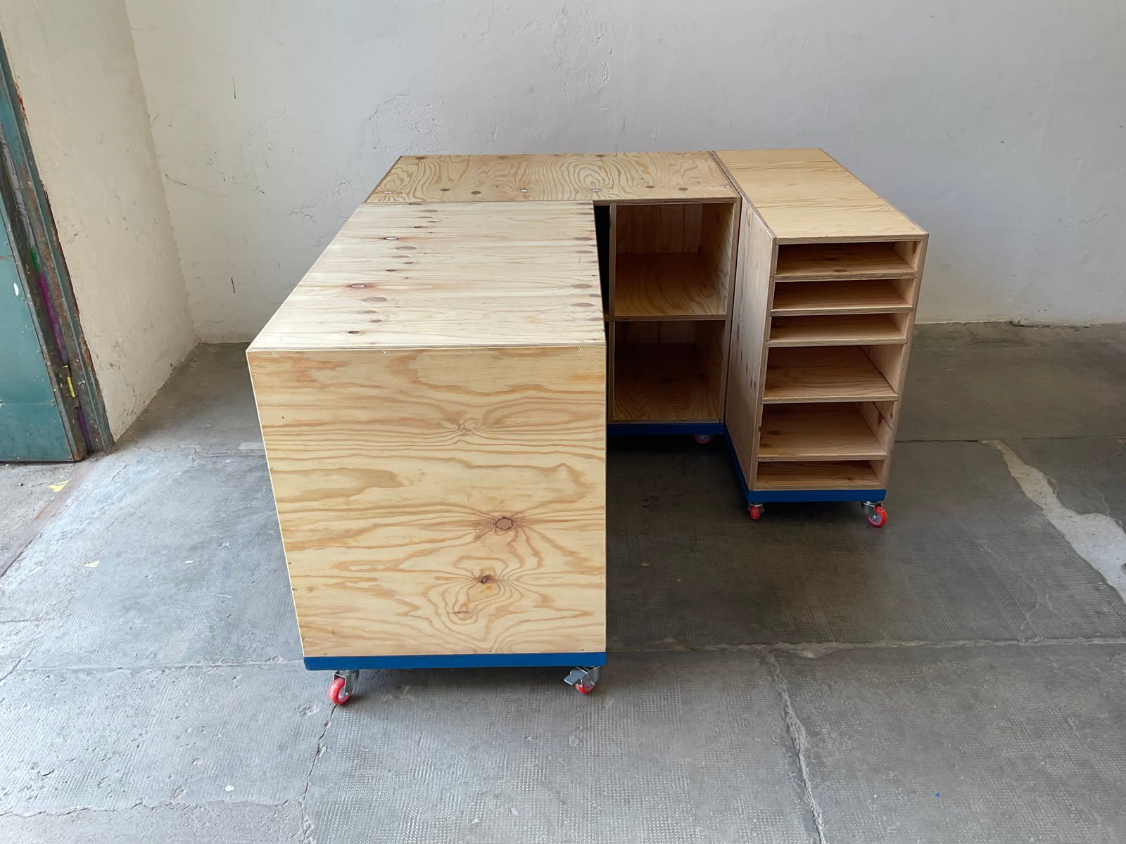 The 4Risograph work table