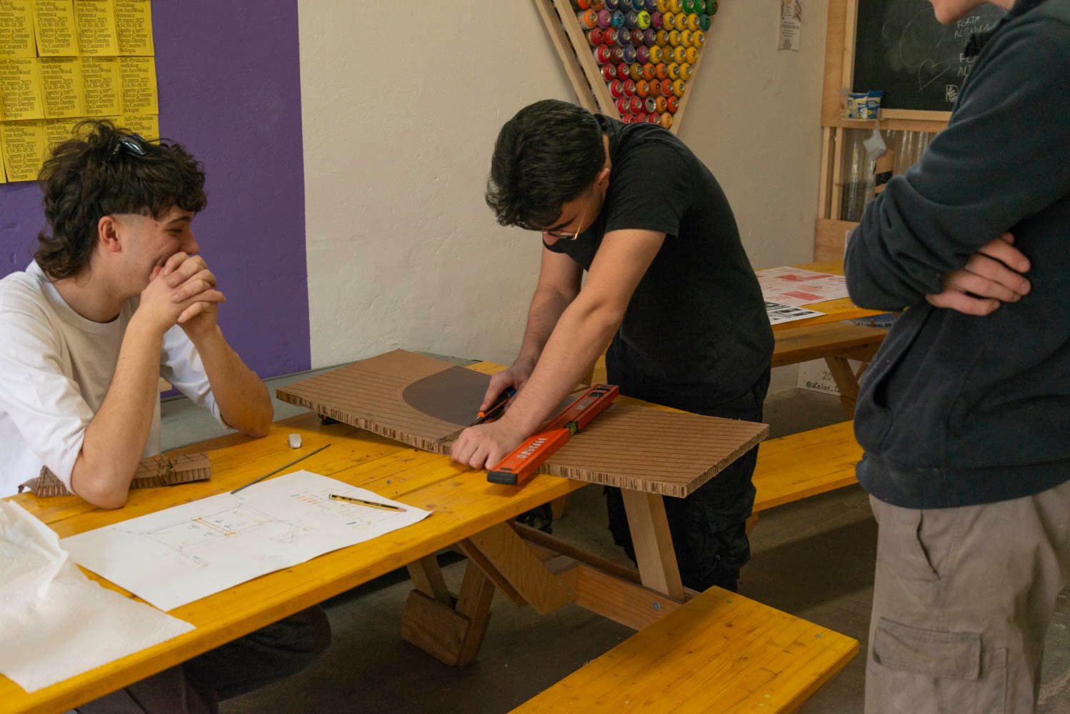 The 4Risograph work table