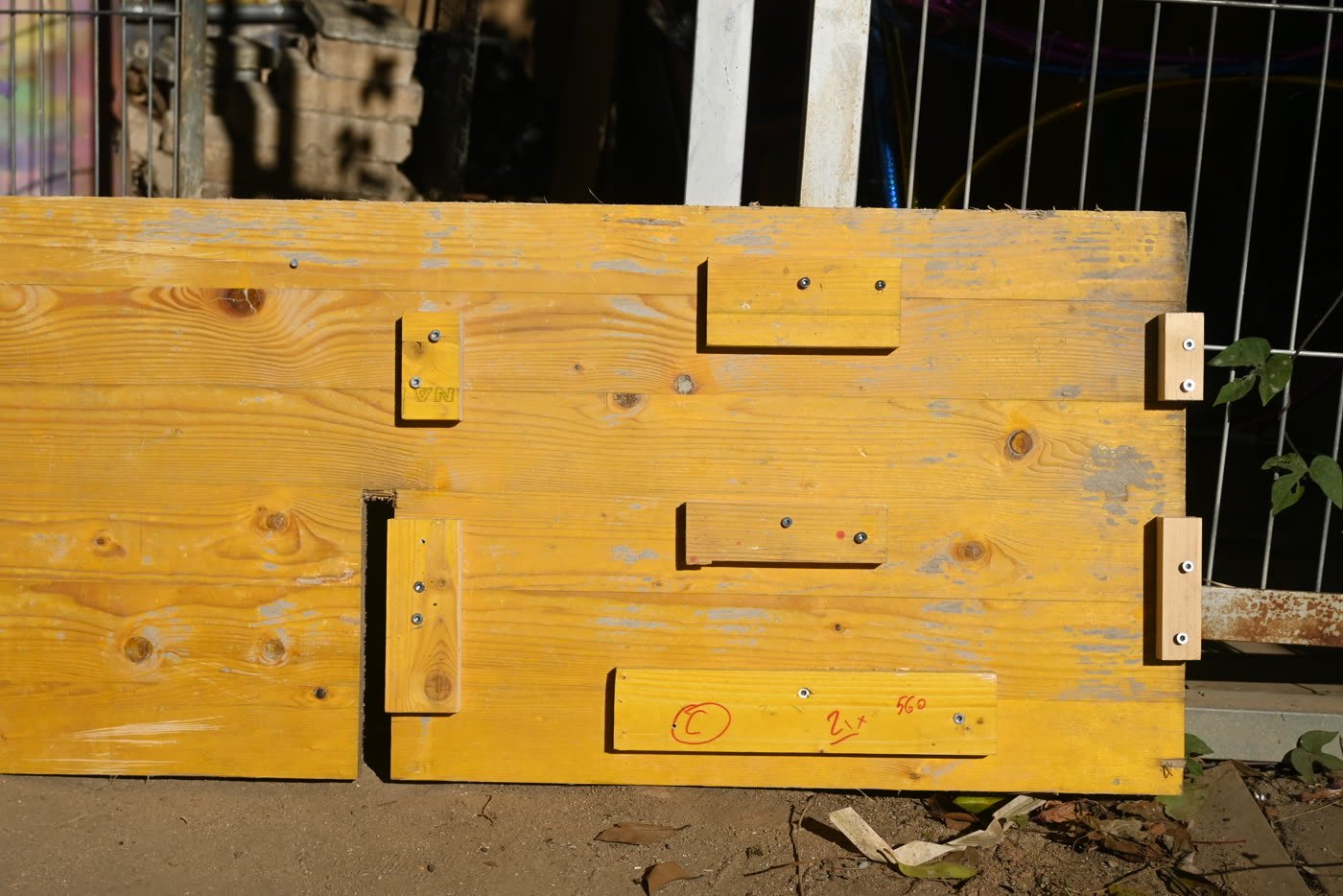 Wheeling a shelf through the neighbourhood