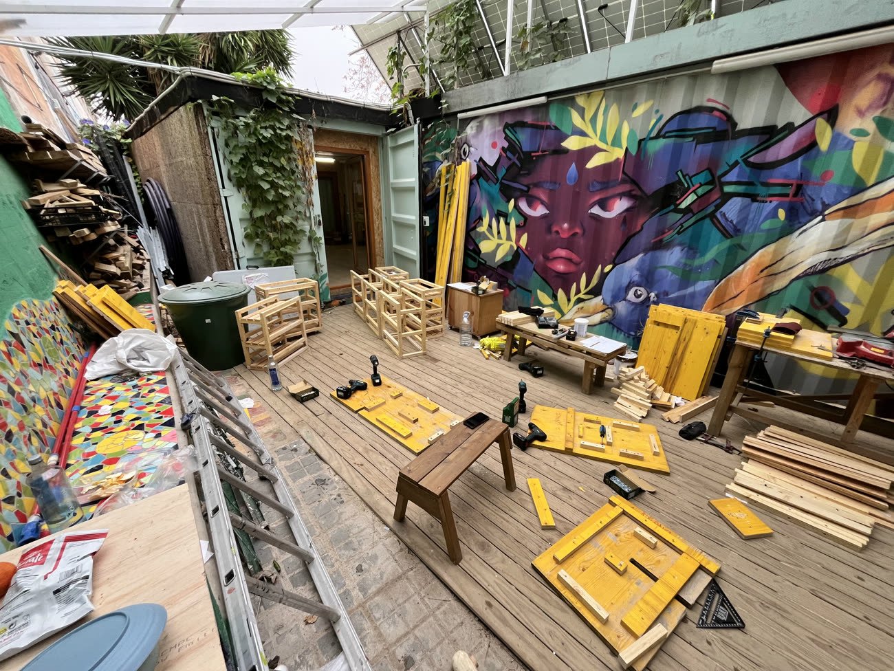 Building with jigs, so every piece comes out the same